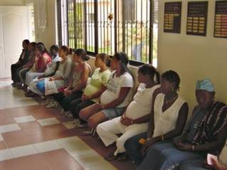 Educational Discussions at A Mother's Wish Foundation - Operating Pequenos Pasitos, a clinic and community center outside of Santiago, Domincan Republic.