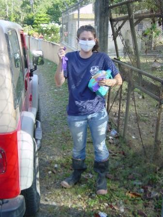 Water Quality Testing at A Mother's Wish Foundation - Operating Pequenos Pasitos, a clinic and community center outside of Santiago, Domincan Republic.