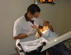 Free Healthcare at A Mother's Wish Foundation - Operating Pequenos Pasitos, a clinic and community center outside of Santiago, Domincan Republic.