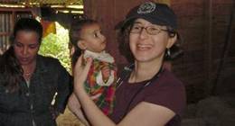 Joanna Brown at A Mother's Wish Foundation - Operating Pequenos Pasitos, a clinic and community center outside of Santiago, Domincan Republic.