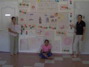 Nelly Pena and Miguelina Ramirez at A Mother's Wish Foundation - Operating Pequenos Pasitos, a clinic and community center outside of Santiago, Domincan Republic.