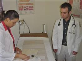 Josh Keegan at A Mother's Wish Foundation - Operating Pequenos Pasitos, a clinic and community center outside of Santiago, Domincan Republic.