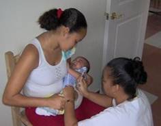 Free Healthcare at A Mother's Wish Foundation - Operating Pequenos Pasitos, a clinic and community center outside of Santiago, Domincan Republic.