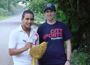 Jesse Kurn at A Mother's Wish Foundation - Operating Pequenos Pasitos, a clinic and community center outside of Santiago, Domincan Republic.
