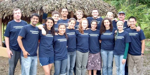 Tim Empkie, Chintan Patel, Mansi Shah, Juan Carlos Molina, Malay Khamsyvoravong, Stefan Lallinger, Andrea Posa, Edgar Woznica, Kathleen Fleming, Rebecca Berwick, Kevin Coughlin, Naima Brown, Katherine Leaver, Lamia, Khan, Jim Pickard, and Ed Cheungat A Mother's Wish Foundation - Operating Pequenos Pasitos, a clinic and community center outside of Santiago, Domincan Republic.